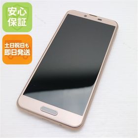 安心保証 超美品 SIMフリー SH-M07 AQUOS sense plus ベージュ