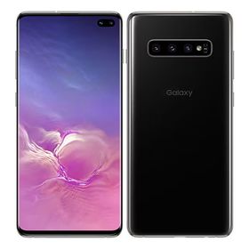 【中古】 Galaxy S10+ SCV42[128GB] au プリズムブラ… au/UQ mobile 状態B 128GB