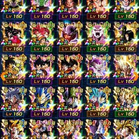 10周年、グローバルコンプ ガシャ産LR116体 コスト58 103体 龍石1400 | ドッカンバトルのアカウントデータ、RMTの販売・買取一覧