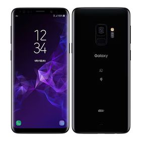 【中古】 Galaxy S9 SCV38[64GB] au ミッドナイトブラ… au/UQ mobile 状態A 64GB