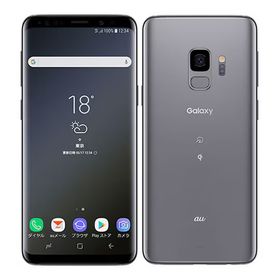 【中古】 Galaxy S9 SCV38[64GB] au チタニウムグレー… au/UQ mobile 状態B 64GB