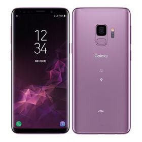 【中古】 Galaxy S9 SCV38[64GB] au ライラックパープ… au/UQ mobile 状態B 64GB