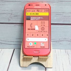 docomo らくらくスマートフォン F-42A ピンク 550
