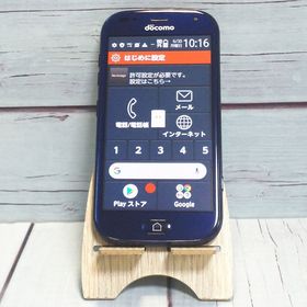 docomo らくらくスマートフォン F-42A ネイビー SIMロック 721