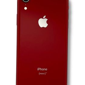 【バッテリー80%】iPhone XR 128GB レッド SIMフリー au版