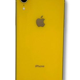 【バッテリー83%】iPhone XR 128GB イエロー SIMフリー au版
