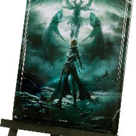 ファイナルファンタジーXVI イーゼル付きメタルプレート ベネディクタ＆ガルーダ