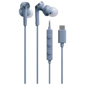 オーディオテクニカ ダイナミック密閉型Type-Cコネクタイヤホン(ブルー) audio-technica ATH-CKS330C-BL 返品種別A