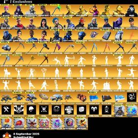 正規引退アカウントエモート1150超え | フォートナイト(Fortnite)のアカウントデータ、RMTの販売・買取一覧