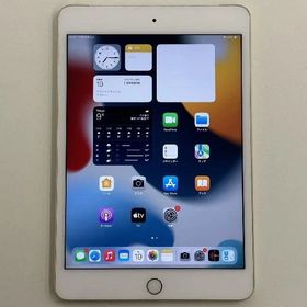 iPad mini 第4世代 128GB ゴールド au版SIMフリー MK782J/A 訳あり品