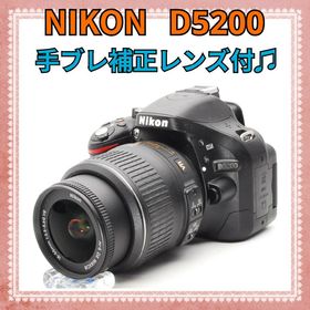 ニコン(Nikon)の初心者おすすめ✨Nikon D5200✨スマホ転送✨一眼レフカメラ(デジタル一眼)