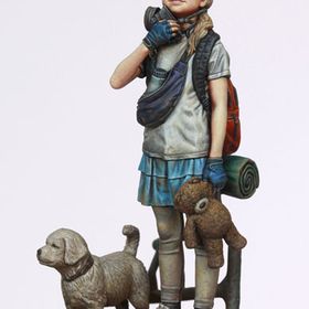 1/20 深呼吸する少女～パンデミックの終焉(90mm)