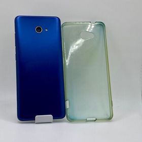 【専用カバー付】かんたんスマホ 2 A001KC 32GB ネイビー SIMフリー 送料無料［土浦］