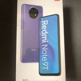 新品未開封 SIMフリー Xiaomi Redmi Note 9T 4G RAM 128GB ROM