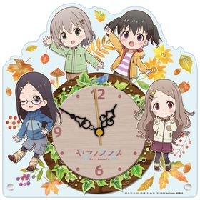 ヤマノススメ Next Summit アクリル置時計