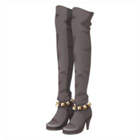 ガルショ GREE【ジュエルスタッズニーハイブーツ】 | ガルショのアイテム、RMTの販売・買取一覧