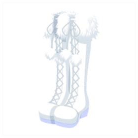 ガルショ GREE【ホワイトファーブーツ】 | ガルショのアイテム、RMTの販売・買取一覧