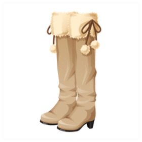 ガルショ GREE【ポンポンファーブーツ】 | ガルショのアイテム、RMTの販売・買取一覧