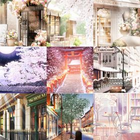 背景 各600円 | ガルショのアイテム、RMTの販売・買取一覧