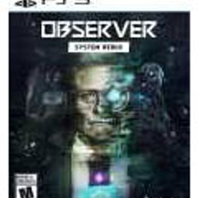 PS5 北米版 Observer： System Redux