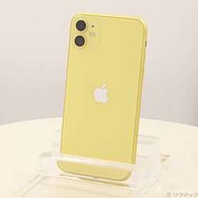 〔中古品〕 iPhone11 64GB イエロー MWLW2J／A SIMフリー ［6.1インチ液晶／Apple A13］〔中古品〕 iPhone11 64GB イエロー MWLW2J／A SIMフリー ［6.1インチ液晶／Apple A13］