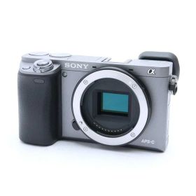 【中古】 《美品》 SONY α6000ボディ ILCE-6000 グラファイトグレー [ デジタルカメラ ]