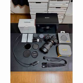 ソニー(SONY)の【美品】Sony デジタル一眼 α7 IV ILCE-7M4レンズ類セット販売(ミラーレス一眼)