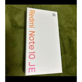 シャオミ(Xiaomi)のXiaomi Redmi Note 10 JE XIG02 グラファイトグレー(スマートフォン本体)