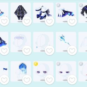 18点フルセット）ルナミスティックホロウ | ポケコロツイン(ポケツイ)のアカウントデータ、RMTの販売・買取一覧