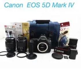 保証付き/Canon EOS 5D Mark IV標準&望遠ダブルレンズセット