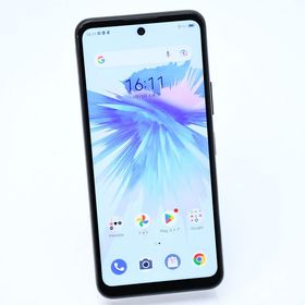 【液晶美品】Y!mobile SIMフリーLibero 5G II A103ZT ブラック