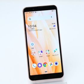 【新品同様】SIMフリー au AQUOS sense3 basic SHV48 ライトカッパー