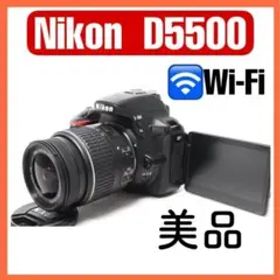 大人気★Wi-Fi Nikon D5500 自撮り レンズキット ガイドブック付