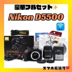 めったにない美品✨Nikon D5500✨高画質 一眼レフカメラ