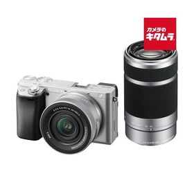 ソニー α6400 ダブルズームレンズキット シルバー [ILCE-6400X S] 《納期約１−２週間》