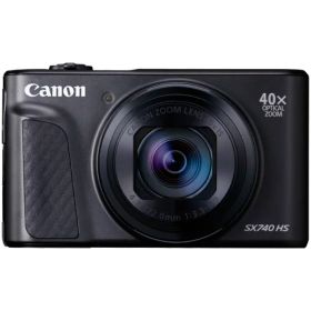 【新品・送料無料】Canon キャノン PowerShot SX740 HS ブラック コンパクトデジタルカメラ 光学40倍ズーム 4K動画 Wi-Fi対応 4549292119008