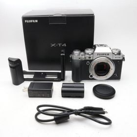 富士フイルム(FUJIFILM) ミラーレス一眼カメラ X-T4ボディ シルバー X-T4-S