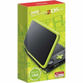 【整備済み品】 Newニンテンドー2DS LL ブラック×ライム SDカードフォーマット済 [video game]