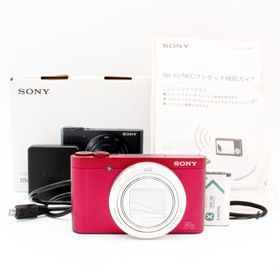 SONY DSC-WX500 光学30倍ズーム 1820万画素 レッド#7620(コンパクトデジタルカメラ)