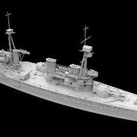 1/700 イギリス海軍 巡洋戦艦 インヴィンシブル 1914 プラモデル