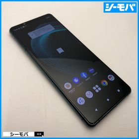 3714 スマホ SIMフリー Xperia 5 III SO-53B docomo グリーン 中古