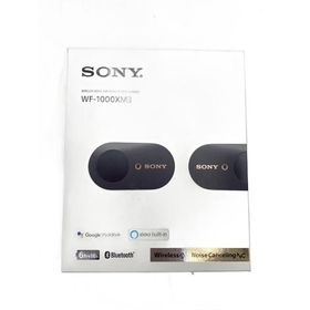 SONY◆イヤホン・ヘッドホン WF-1000XM3 (B) [ブラック]