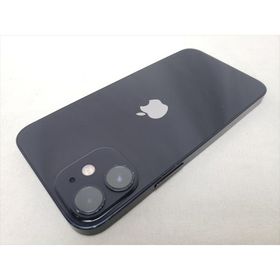 (中古) iPhone12 Mini 128GB ブラック /MGDJ3J/A 【SIMロック解除済】、docomo