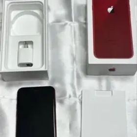 Apple iPhone 8 赤 充電器付き