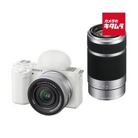 ソニー VLOGCAM ZV-E10 ダブルズームレンズキット ホワイト [ZV-E10X W] 《納期約１−２週間》