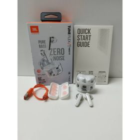 JBL TUNE FLEX ワイヤレスイヤホン/ホワイト(ヘッドフォン/イヤフォン)