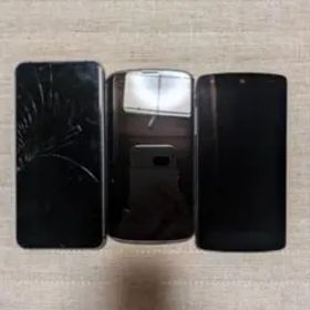 Nexus 5、Nexus 4、AQUOS Sense3 basic セット