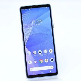 【電池良好】SIMフリー au Xperia 10 III SOG04 ブルー