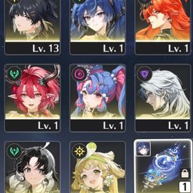 リセマラ⭐5×8ユーノ、餅武器・万物を書き留める月相、オーガスタ、シャコンヌ、ロココ等 | 鳴潮(Wuthering Waves)のアカウントデータ、RMTの販売・買取一覧