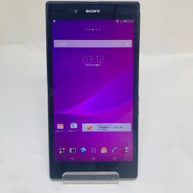 ★【中古品】au Xperia Z Ultra 32GB SOL24 ブラック